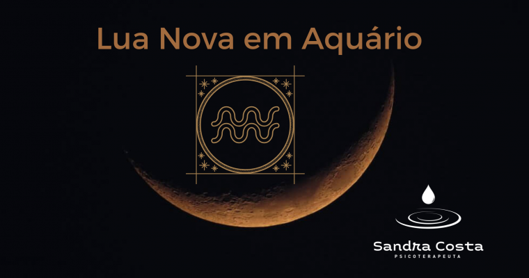 LUA NOVA EM AQUÁRIO