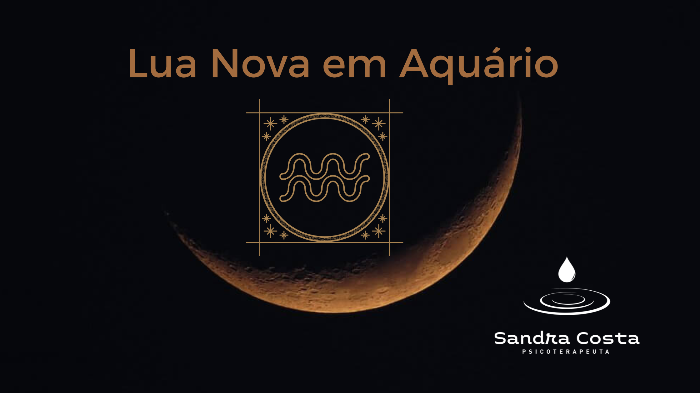 LUA NOVA EM AQUÁRIO