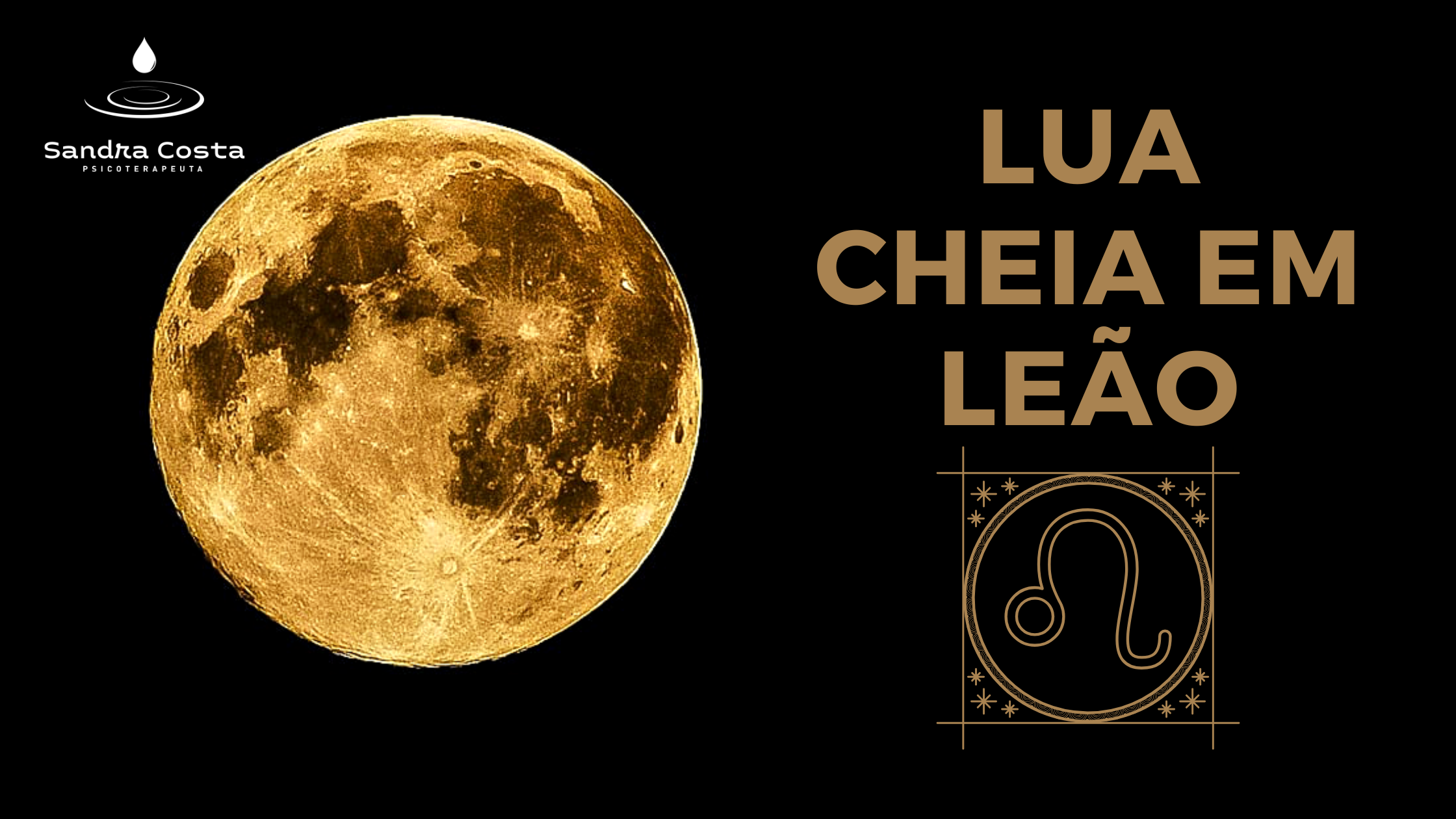 LUA CHEIA EM LEÃO
