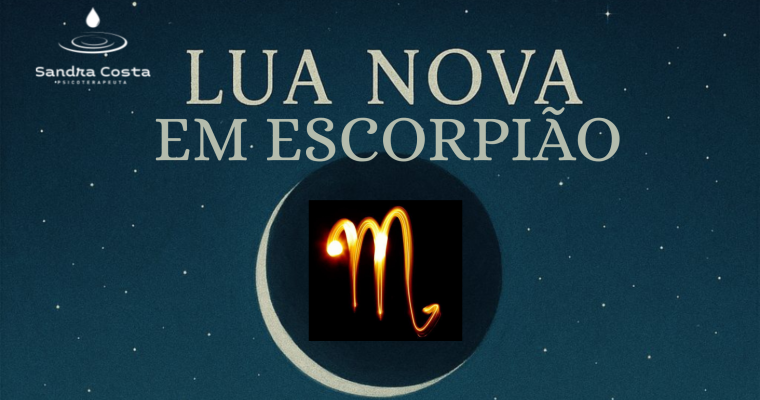 LUA NOVA EM ESCORPIÃO