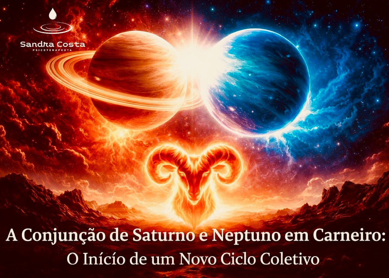Conjunção de Saturno e Neptuno em Carneiro: O Início de um Novo Ciclo Coletivo