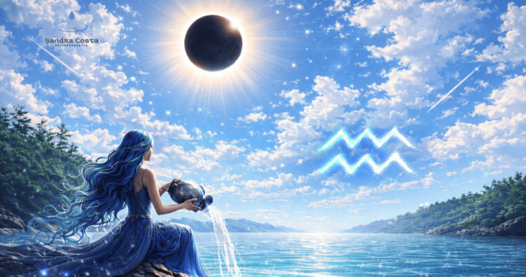 ECLIPSE SOLAR ANULAR & LUA NOVA EM AQUÁRIO
