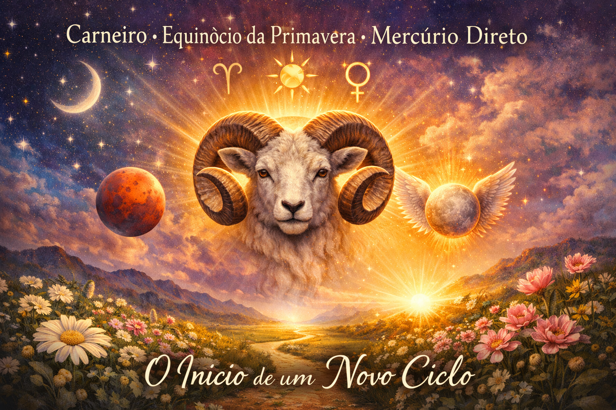 Carneiro, equinócio da primavera e Mercúrio direto: o início do Ano Novo Astrológico