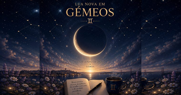 Lua Nova em Gémeos
